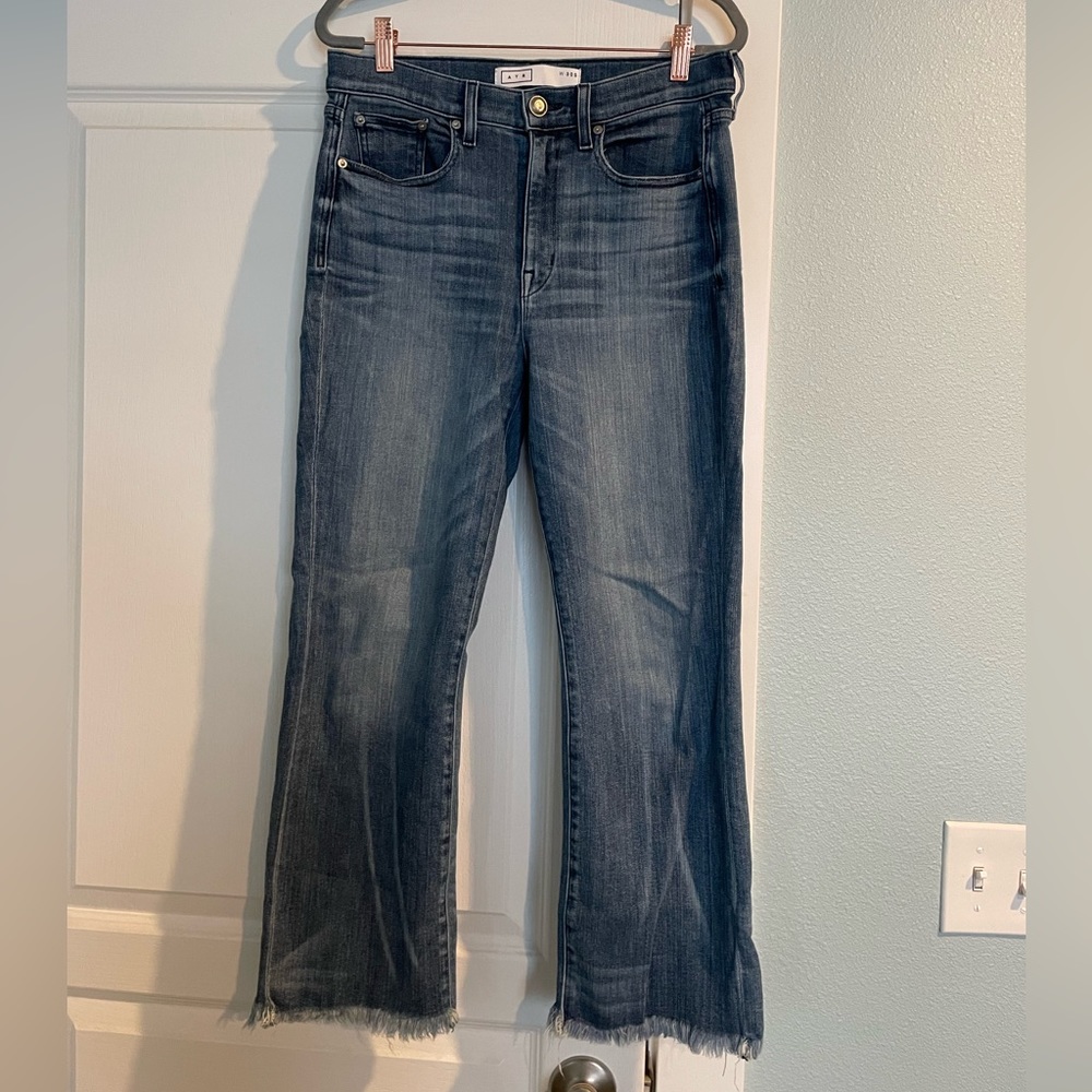 AYR Jeans size 30 “The Bomb Pop” straight ankle crop